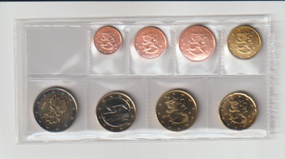 Suomi v 2018, 1c--2E sarja , UNC