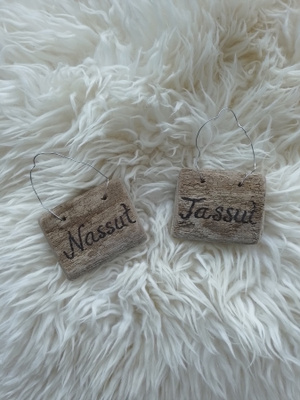 Nassut -kyltti vaikka mökille