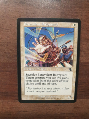 Magic the Gathering Benevolent Bodyguard