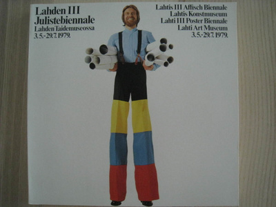  Lahden III julistebiennale 1979  näyttelyluettelo Lahti