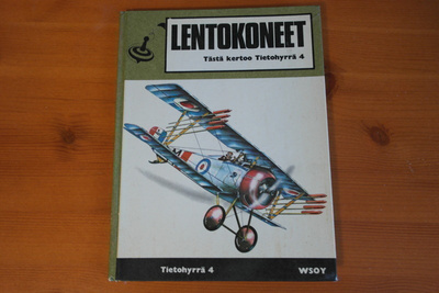 Stig Ericson:Lentokoneet.2.p.1975.Sid.Kuvakansi.