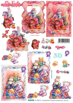 3D "°ILOINEN PORUKKA...PEHMOELÄIMET"° /Le Suh