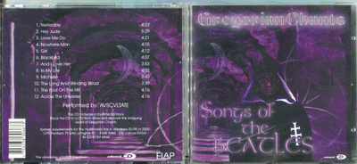 GREGORIAN CHANTS . CD-LEVY . SONGS OF THE BEATLES