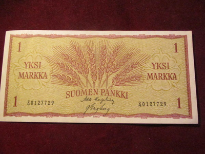 1 markka 1963
