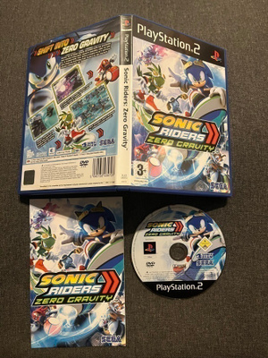 Sonic Riders - Zero Gravity PS2 (Suomijulkaisu)