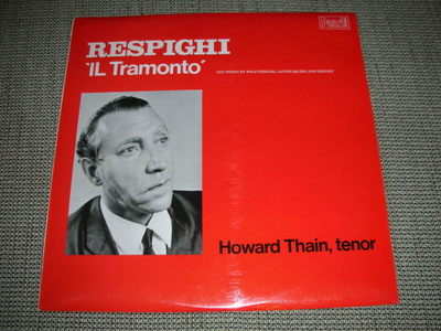 LP vinyyli Howard Thain: Respighi