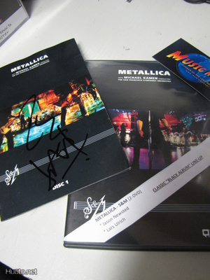 METALLICA - S&M DVD LARSIN JA JASONIN NIMMAREILLA !