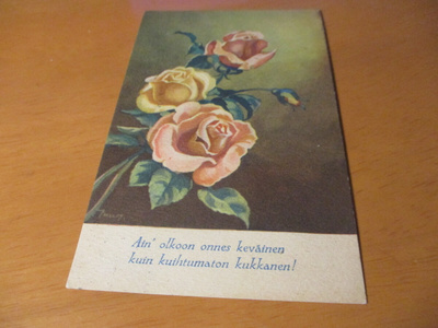 Wendelin Hy 662 R3 onnitteluvärssyllä (o) - 1942
