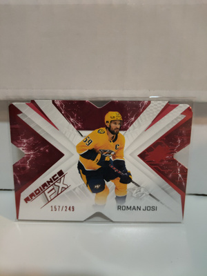 2022-23 SPx - Radiance FX Red #RFX-42 Roman Josi 157/249