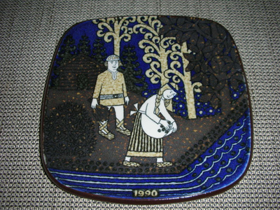 Arabia Kalevala vuosilautanen  1990