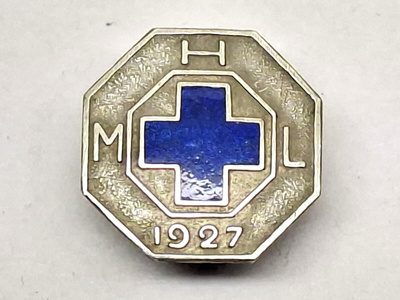 MHL ruuvimerkki hopea 813H, numeroitu 1266, J. Ratilainen