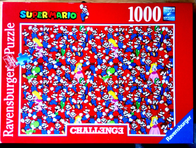 Palapeli Supermario 1000 palaa
