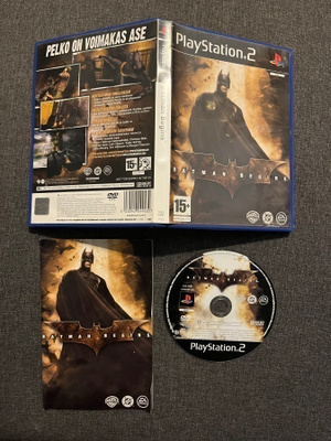 Batman Begins PS2 (Suomijulkaisu)
