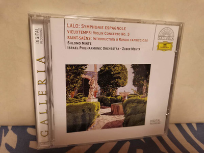 Lalo/Vieuxtemps/Saint-Saens-Shlomo Mintz-Mehta CD