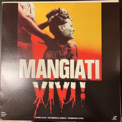 Mangiati Vivi! (Eaten Alive!) LaserDisc