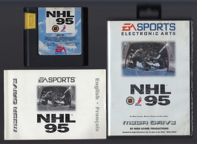 Sega Mega Drive: NHL 95 (CIB, Multitap-tuki)