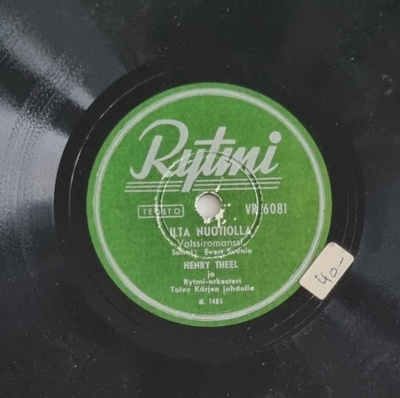 Savikiekko 1950 - Henry Theel - Rytmi VR 6081