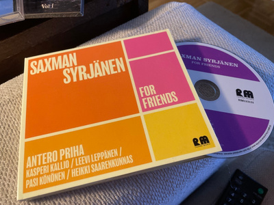 Saxman Syrjänen - for friends CD