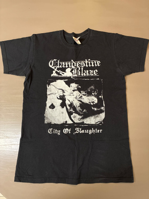 Clandestine Blaze ”City Of Slaughter” T-paita, koko M