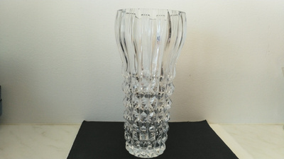 Aimo Okkolin Polar maljakko 220 mm, Riihimäen Lasi
