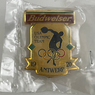 Budweiser - USA Olympic team pinssi - Antwerpen