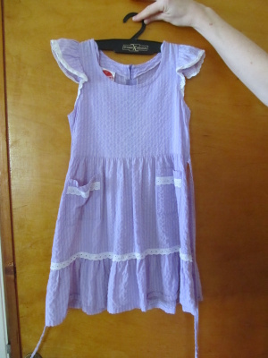 Ihana lila PRINSESSA mekko koko 104 !