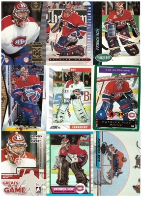 9 x Mv PATRICK ROY Canadiens
