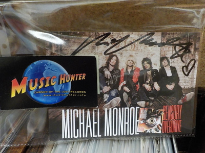 MICHAEL MONROE SENSORY OVERDRIVE-KORTTI NIMMARILLA