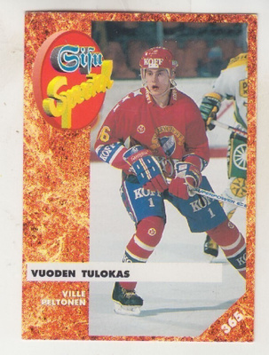 93-94 Sisu Ville Peltonen  vuoden tulokas