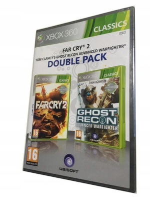 Far Cry 2 / Ghost Recon Advanced Warfighter (Xbox 360 peli)