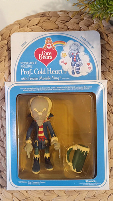 1984 Kenner CARE BEARS Prof. COLD HEART- HEAD HUNTER STORE.