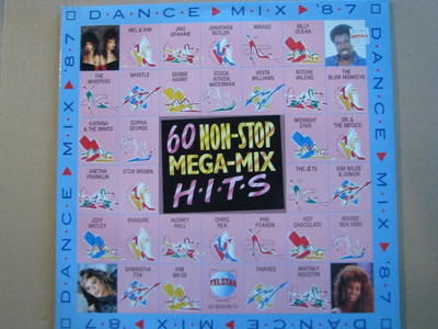 60 NON-STOP MEGA-MIX HITS ( Tupla-lp )
