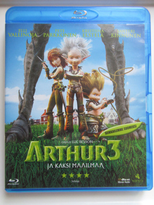 ARTHUR JA KAKSI MAAILMAA BLU-RAY