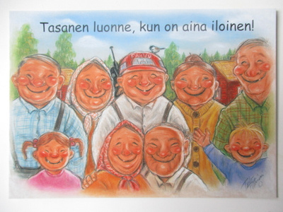 HÖRÖLÄ - Tasanen luonne, kun on aina iloinen T-0236