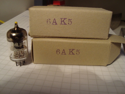 Radioputki 6AK5  (= EF95)