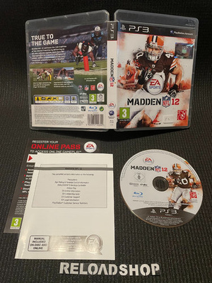 Madden NFL 12 PS3 - CiB