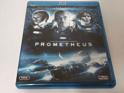 Prometheus (2012) - Bluray / DVD - Suomi-julkaisu