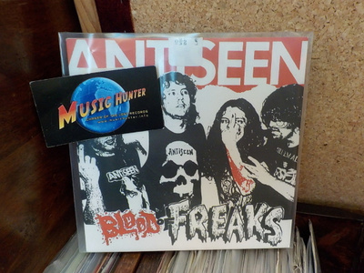 ANTISEEN - BLOOD OF FREAKS RED TRANSPARENT VINYL M-/M- 7"