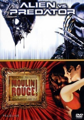 Alien Vs. Predator & Moulin Rouge   -  2 DVD