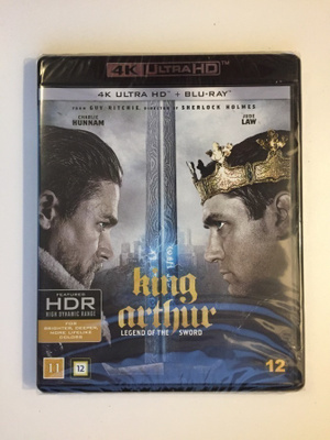 King Arthur: Legend of the Sword (4K Ultra HD) 2017 (UUSI)