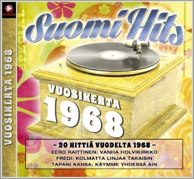 SUOMI HITS, VUOSIKERTA 1968 (CD), ks. kappaleet