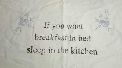 IF YOU WANT BREAKFAST IN BED...TYYNYLIINA