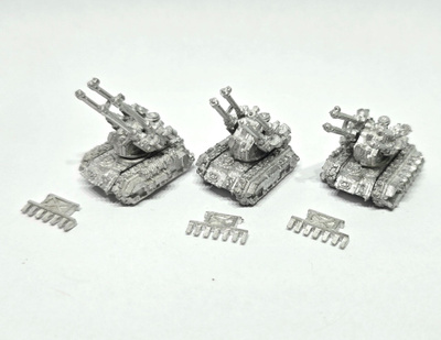 Epic 40K - 3kpl Imperial Guard Hydra Tank [S29]