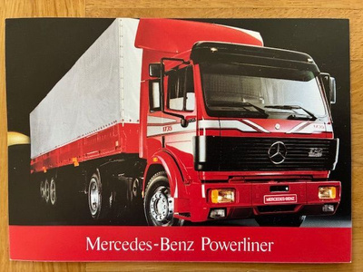 Kuva Mercedes SK-sarja 1735 Powerliner 1989-1990 postikortti