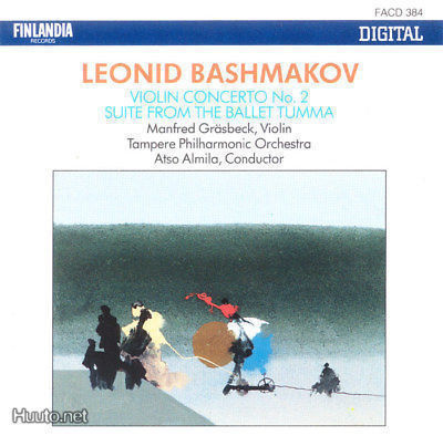 Leonid Bashmakov / Atso Almila: Violin concerto TUMMA cd