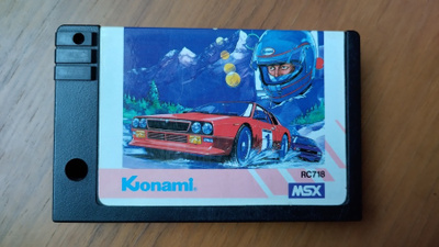 MSX Hyper Rally (Konami 1985)