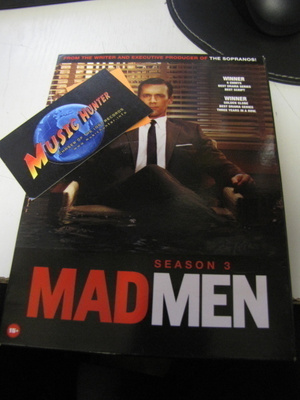 MAD MEN 3.TUOTANTOKAUSI DVD BOX SET .