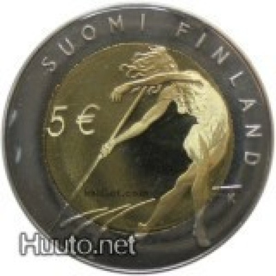 Yleisurheilun MM-kisat 2005 5€ UNC