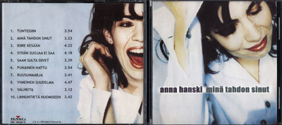 ANNA HANSKI . CD-LEVY . MINÄ TAHDON SINUT