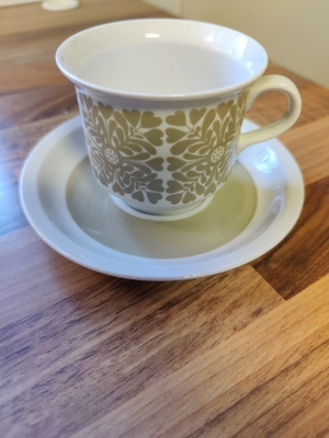 Arabia Tytti kahvikuppi Beige